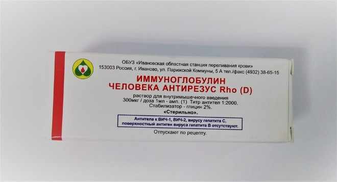 Антирезусный иммуноглобулин