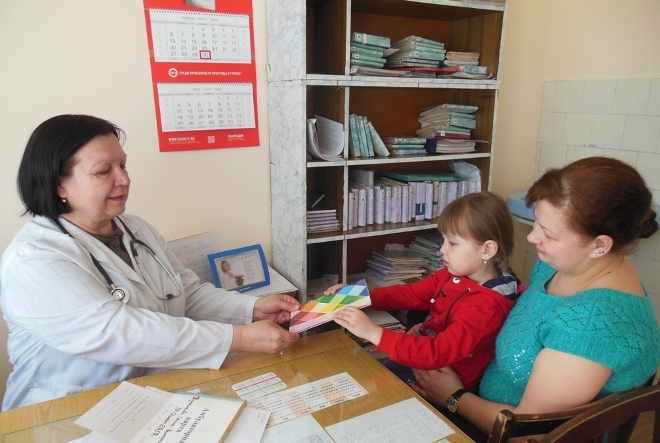 Прием у педиатра