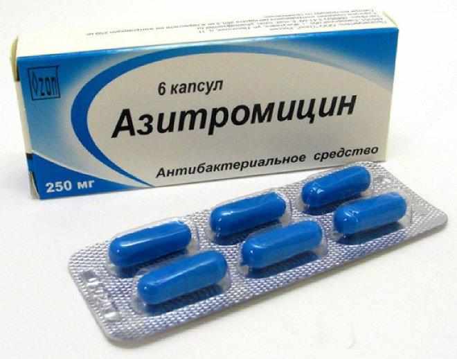 Азитромицин капсулы
