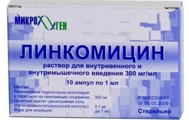 Линкомицин в ампулах