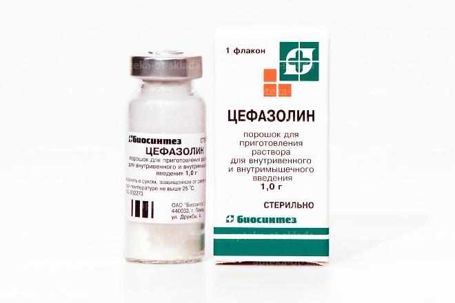 Цефазолин в уколах