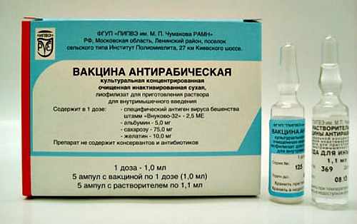 антирабическая вакцина 