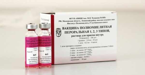 вакцина против полиомиелита календарь
