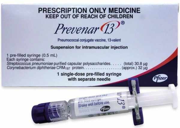 Вакцина Prevenar