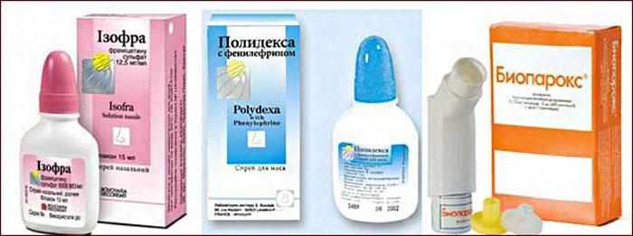 Антибактериальные капли от насморка