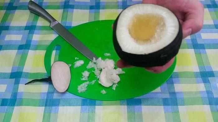 Редька с мёдом