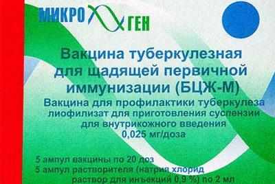 Вакцина бцж-м