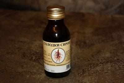 Сироп корень солодки