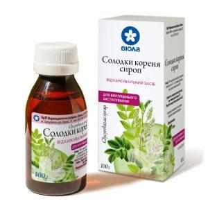 Сироп корня солодки