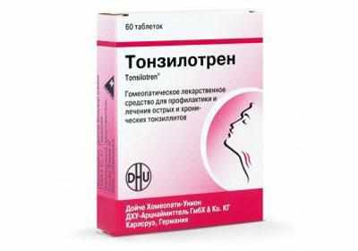 Препарат Тонзилотрен