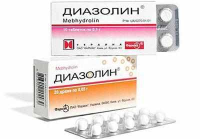 Препарат диазолин