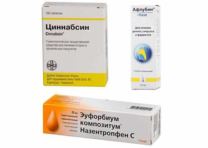 Гомеопатические средства для лечения насморка