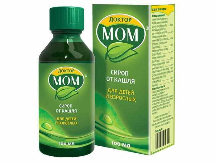 Сироп от кашля Доктор Мом
