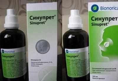 Препарат синупрет