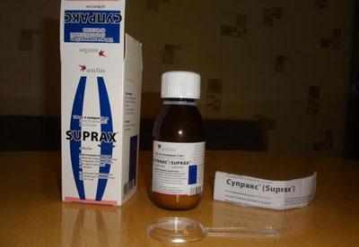 Суспензия супракс