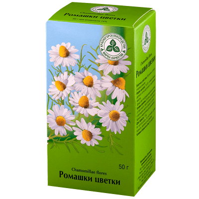 Цветки ромашки 