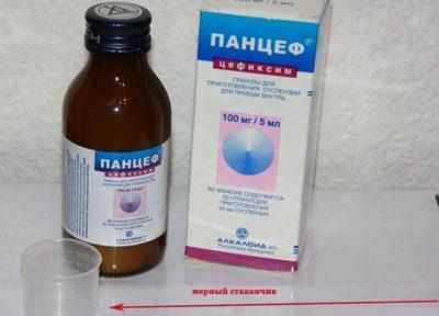 Препарат панцеф