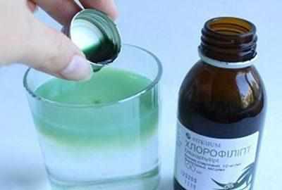 Приготовление раствора для полоскания
