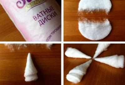 Турунды из ватных дисков