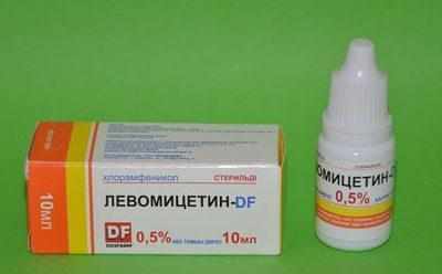 Левомицетиновые капли