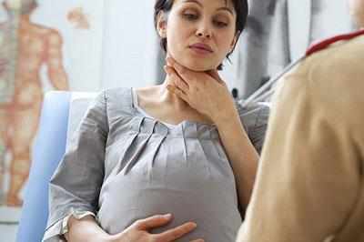 Боль в горле у беременной