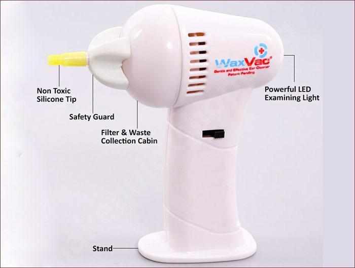 Как устроен очиститель для ушей Wax Vac