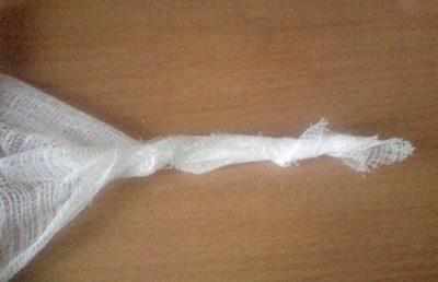 Турунда из марли