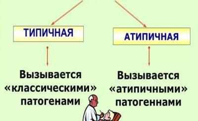 Виды пневмонии