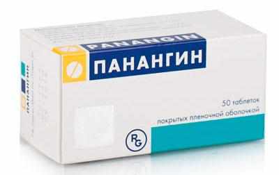 Препарат панангин
