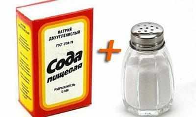 Соль и сода