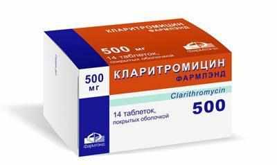 Препарат кларитромицин
