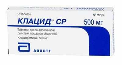 Препарат Клацид СР