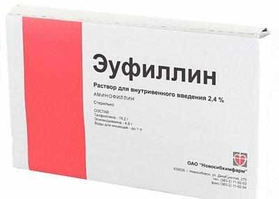 Препарат Эуфиллин