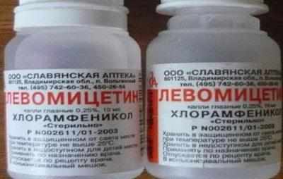 Состав глазных капель левомицетина