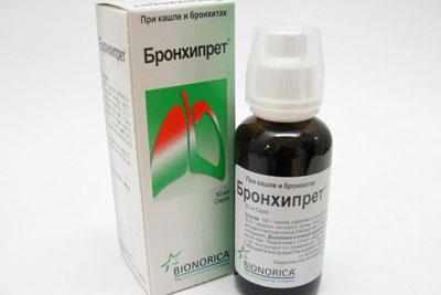 Сироп бронхипрет