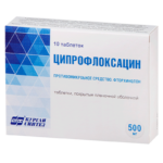 Таблетки Ципрофлоксацин