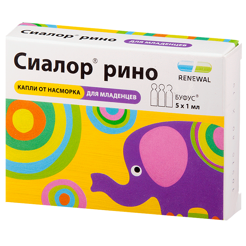 Капли Сиалор рино