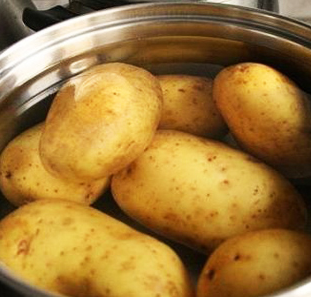 Вареный картофель