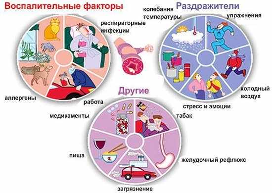 причины астмы