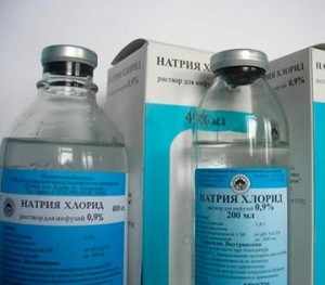 физраствор от насморка